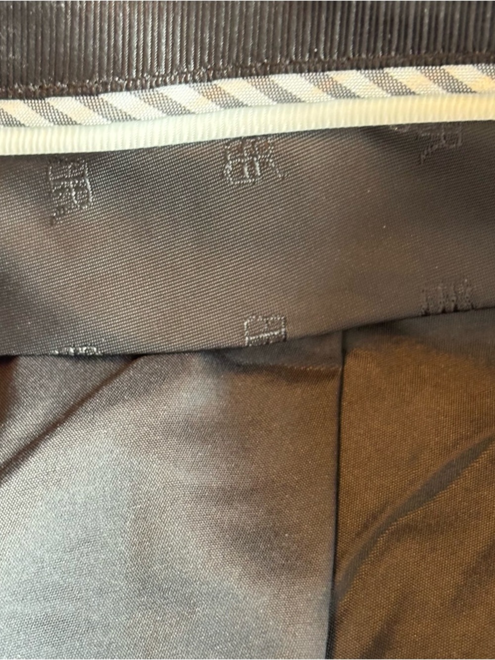 Banana Republic Plaid Straight Leg Pants - Picture 5 of 5